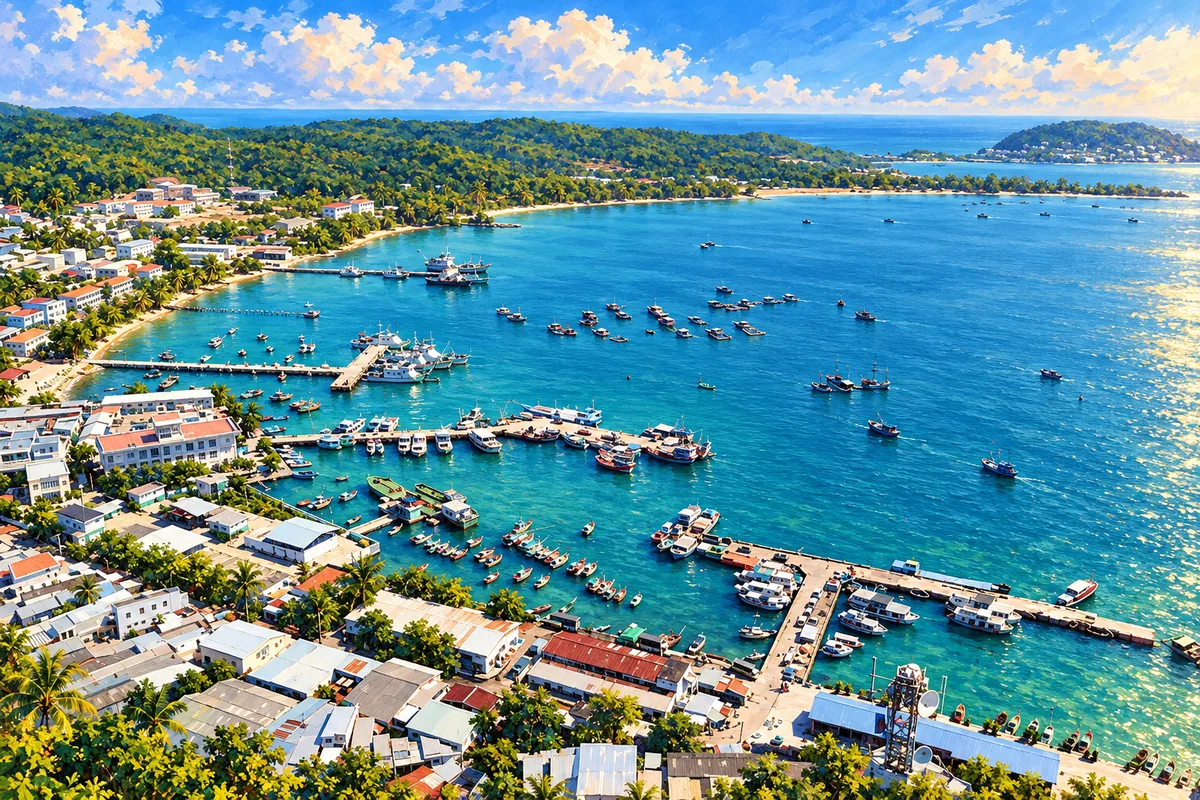 An Thoi harbour