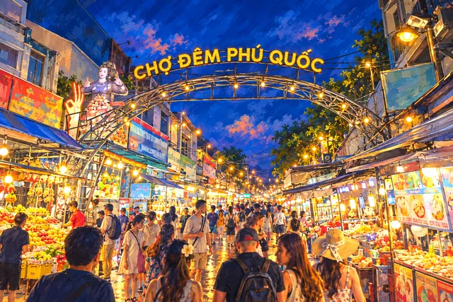 Entrance to Phu Quoc Night Market