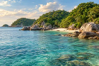 Illustration: The sea and southern Phu Quoc islets